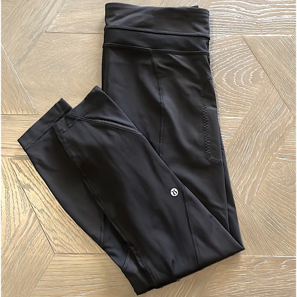 Lululemon Compression Running Capris - image 1